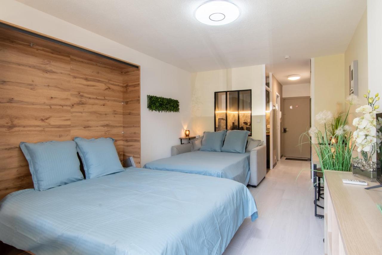 Les Flamants Roses - Studio Avec Balcon Apartment Nimes Luaran gambar